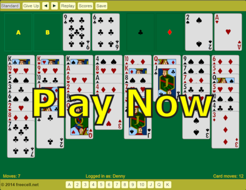 play freecell games online for free